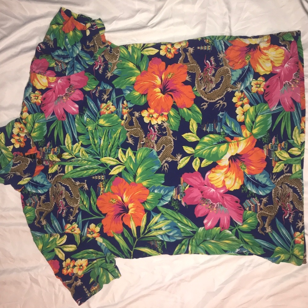 Men’s polo Ralph Lauren Floral Shirt